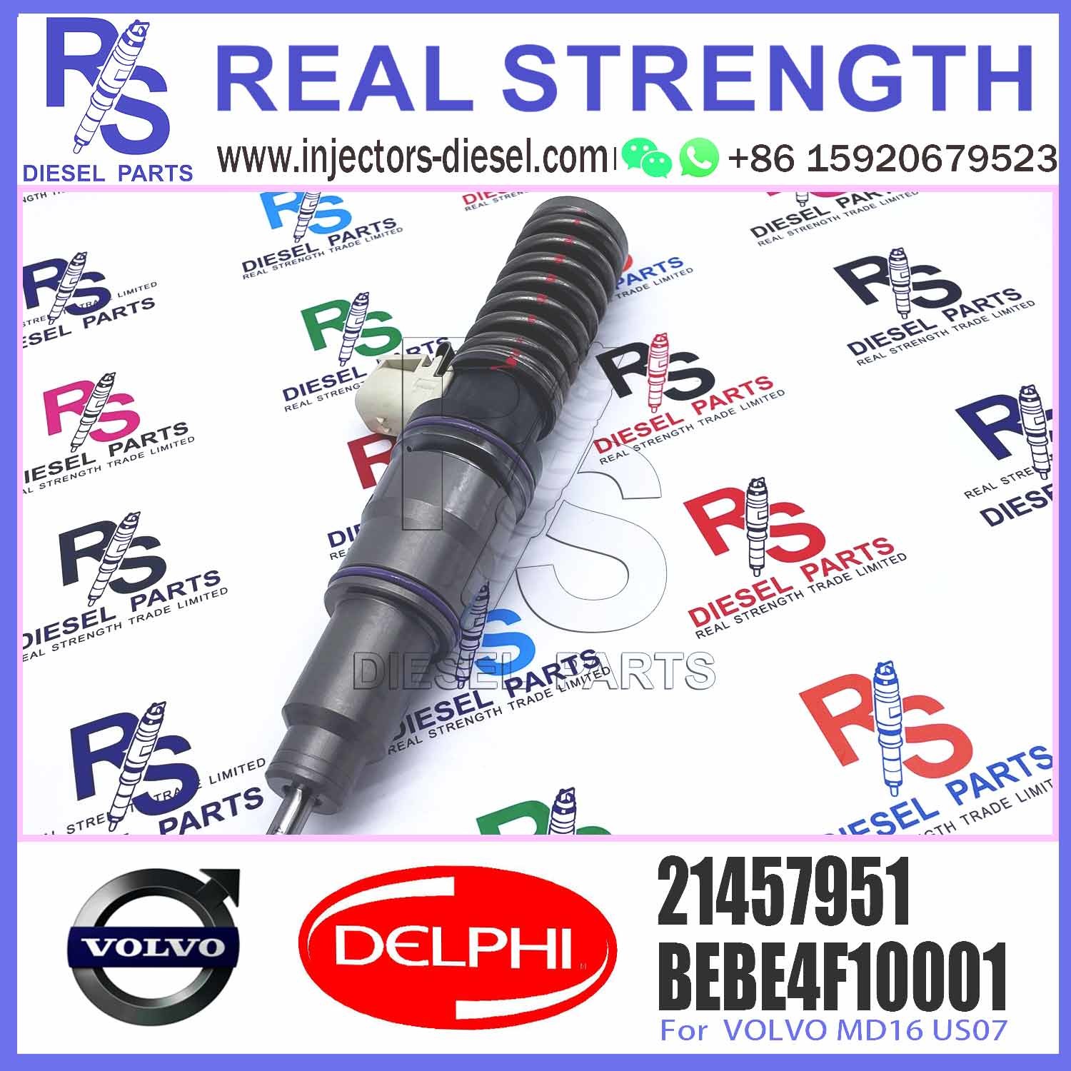 20977565 21244717 21246331 21446260 21451295 ELIC Engine Common Rail Fuel Injector 21457950 21457951 21457952 21458369