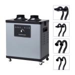 Low Noise Double Arm Portable Fume Extractor 75mm Duct For Medical Field