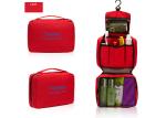 Fashion Travel Kit Organizer , Lightweight Hanging Toiletry Bag For Bathroom