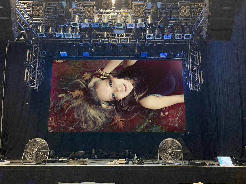 outdoor rental led screen
