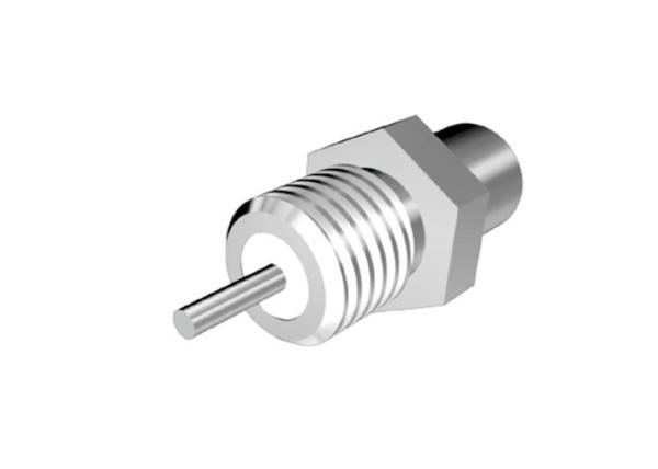Straight Female MMCX RF Connector 50Ω Impedance With Silicone Rubber Sealing