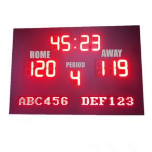 Wholesale 7 Segments Digital Basketball Scoreboard , University Score Clocks For Basketball from china suppliers