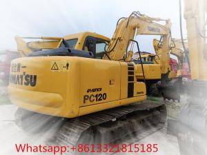 Wholesale 0.6M3 Bucket Komatsu PC120 Used Excavator Machine 110KW Engine Power from china suppliers