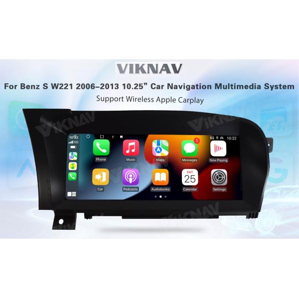 Mercedes Benz S CLASS W221 Android Screen 2006-2013 Multimedia GPS Navigation