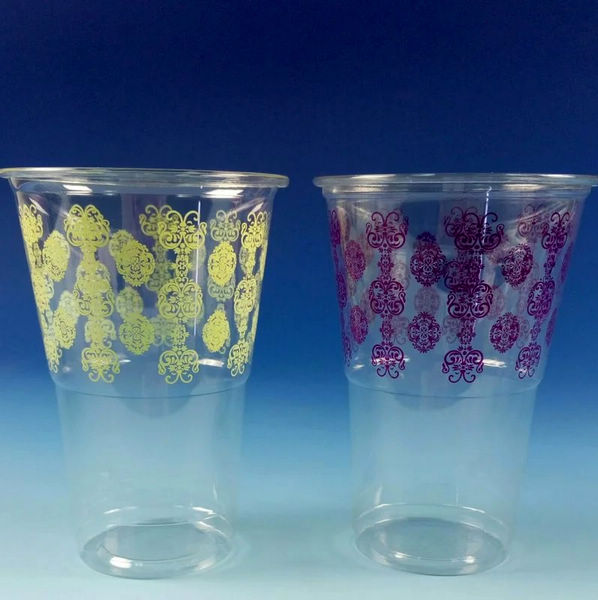 32oz Plastic Disposable Drinking Cup Food Grade Pet Takeaway Cold Drinking With Logo