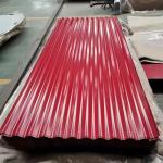 600-1500mm Colored Galvanized Steel Sheets S350 Aluzinc Corrugated Roofing