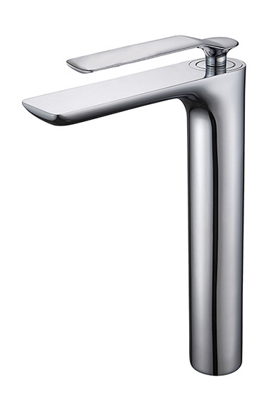 Buy cheap Chrome Brass Basin Mixer Faucet Single Lever Bathroom OEM from wholesalers