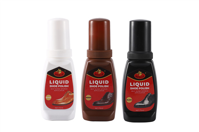 Light Brown Liquid Leather Shoe Polish Instant Shoe Polish 75ml Net Volume