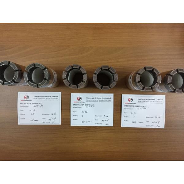 Single Tube T2- 46 T2-76 T2 - 86 T2-101 Abrasive Hard Rock Used Diamond Drill Bits
