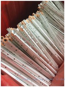 Wholesale Abs Wheel Ball Bearing Drawer Runners 0.9mm-1.2mm Thickness After Painting from china suppliers