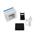 Waterproof anywhere animals mini solar gps tracker gen-fence anti-remove alarm
