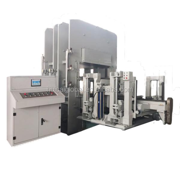 CE ISO9001 Approved Rubber Floor Vulcanizing Press for Precise Rubber Processing