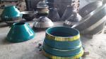 Granite cone crusher symons mantle and conecave spare parts for sale