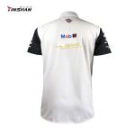 Custom Printed Polo Shirt for Unisex Motor and Racing Sports Team in Cotton/Poly