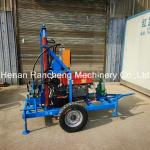 Portable Drilling Rotary 22HP Diesel Hydraulic Well Drilling Rig Small Well