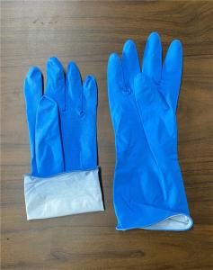 Wholesale M 70g Blue Color Tensile Kitchen Cleaning Gloves For Table from china suppliers