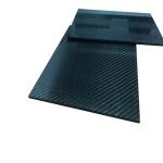 6mm Thickness Carbon Fiber Fabric Sheets 3K Twill Impact Resistant Matte Or