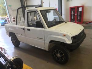 Wholesale Pickup Truck Electric Adventure Pickup Integral Sheet Metal Cab 2 Seats YNKY1137D5 from china suppliers