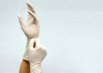 Waterproof Disposable Sterile Gloves 100% Latex Material Thickness 3-9 Mil