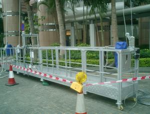 Wholesale ZLP800 hot galvanized suspended platform / hoist cradle / gondola platform from china suppliers