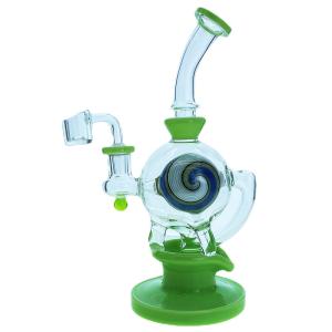 Wholesale Mini Thick glass smoking bong 6.5inch Bent Neck borosilicate water pipe from china suppliers