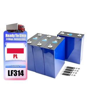 Wholesale 3.2V 314Ah LiFePO4 Prismatic Cells for Solar Energy Storage EU Stock Poland Warehouse Blue PVC Cycle Life 10000 cycles from china suppliers