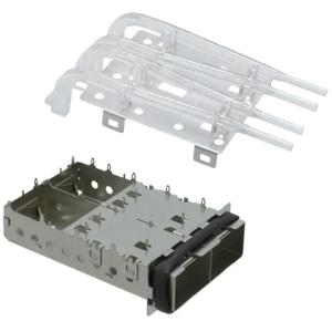 Wholesale 2007180-1 SFP+ Cage Ganged 1 X 2 Connector 16 Gb/S Included Lightpipe from china suppliers