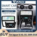 10.25 inch Touch Screen Stereo For 2009-2018 Jaguar XJ XJL Multimedia Player