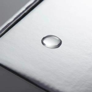 Silver Color E Flute Corrugated Box With Embossing Logo Mail Shipping Gift