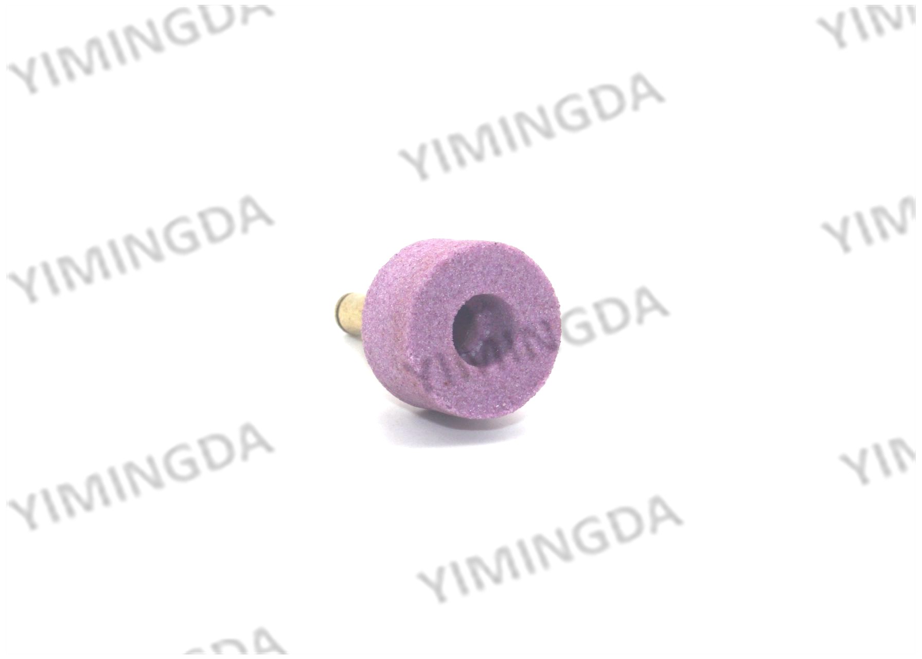 Pink Color Grinding Stone Wheel SGS Standard For Auto Cutter Textile Machine Parts