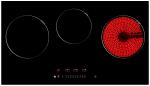 Crystal Glass Induction 5000W Built In Electric Stove