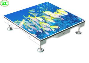 Wholesale P3.91 Indoor Full Color LED Lighting Dance Floor 250*250mm LED Module 65410 Points/Square Meter from china suppliers