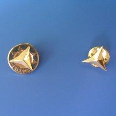 Customed size epoxy Coating / resin lapel pin badge holder