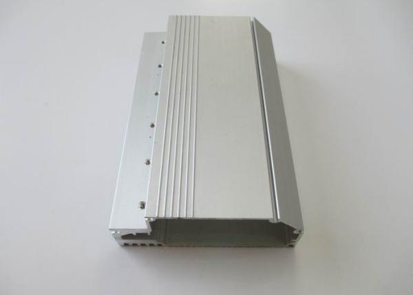 Powder Coating standard aluminum extrusion profiles Punching Deep Processing