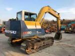 High Hedge Rate 0.25M3 6 Ton Komatsu PC60 6 Excavator