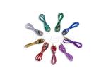 Colorful Audio RCA Cable , Audio RA Cable Custom Length With Nylon Jacket