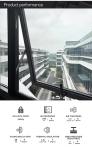 Modern Aluminum Sliding Glass Window , Aluminium Double Glazed Sliding Windows