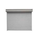 Aluminum Alloy Panel Workshop Industrial Security Doors Wind Load Max 30m / s