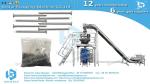 Bestar weighing packing machine for wire nails 1KG PE pouch packaging with TTO