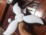 3000k Fan Leaf 45w B22 LED Bulb Lights For Corridor