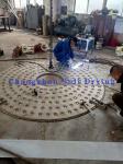 Fixed Gypsum Powder Continuous Tray Dryer Industrial Customized