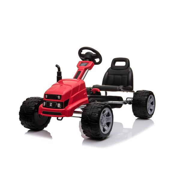 EVA Wheels Children's Ride On Pedal Go-Karts Car for 5-12 Years Old Max Loading