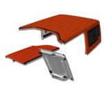FRP Auto Body Part - Fiberglass front Bumpers for Heavy Truck