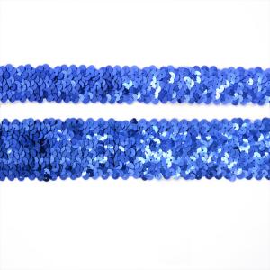 Wholesale Bling 4.5cm 3 Row 4 Rows Glitter Sequin Ribbon Trim from china suppliers