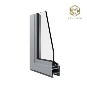 Wholesale Galvanized 3.0mm Aluminium Door Frame Profile For Sliding Or Folding Doors from china suppliers