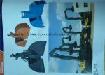 Durable Small Clamshell Bucket , Hydraulic Clamshell Bucket For Excavator