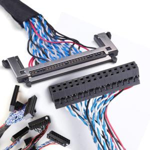 Wholesale LCD Panel Display Electronic Wire Harness LVDS Cable 32pin from china suppliers