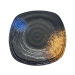 Hot Pot Restaurant Supply Melamine Dinner Plates Dinnerware With Galaxy Pattern