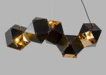 CCT 3000K 6000K Black Stainless Steel Irregular Modern Pendant Light