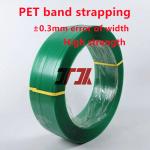 Supply plastic strapping tape PET plastic steel tape PET packaging tape with 9